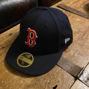 New Era Boston Red Sox Fitted Navy Hat